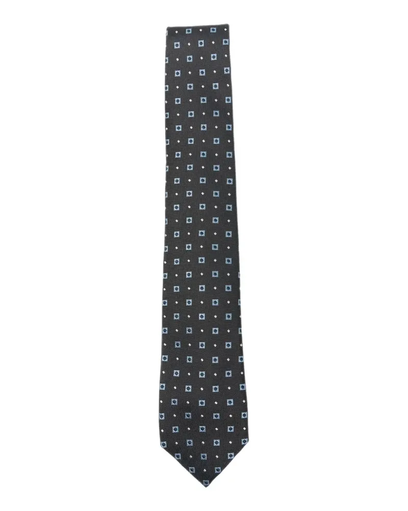 BARBA silk tie - Blau Blau