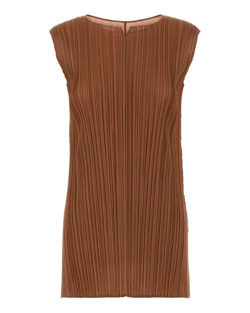 Issey Miyake pleated tunic - Braun Braun