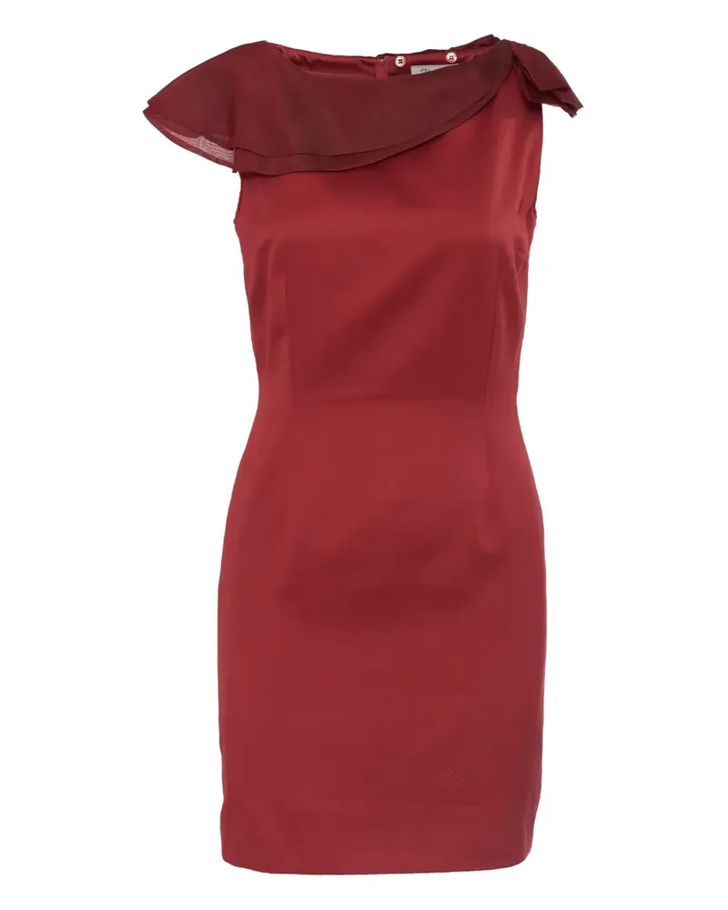 Max Mara Kleid mit U-Boot-Ausschnitt - Rot Rot