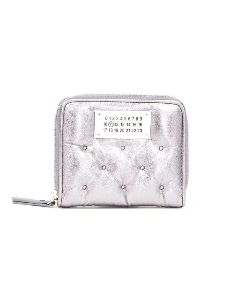 Maison Margiela Portemonnaie mit Nummern-Motiv - Grau Grau