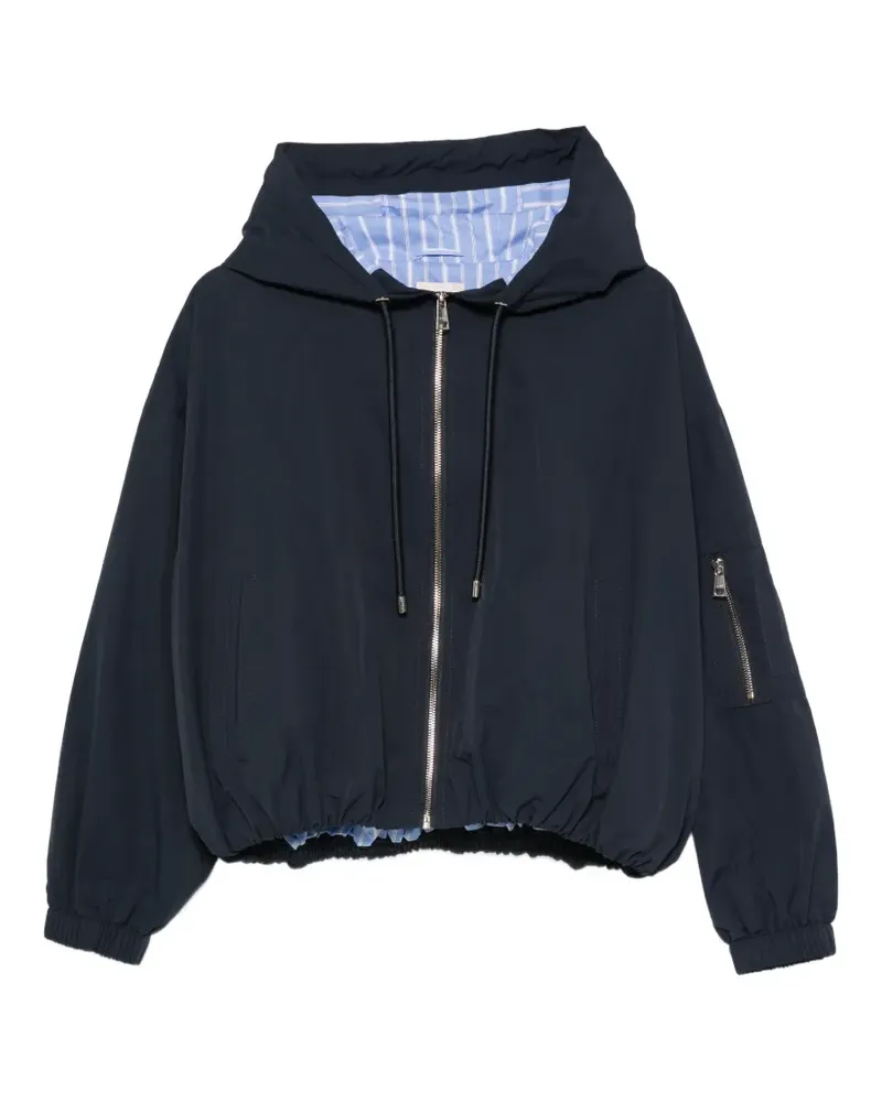 Liu Jo hooded zip jacket - Blau Blau