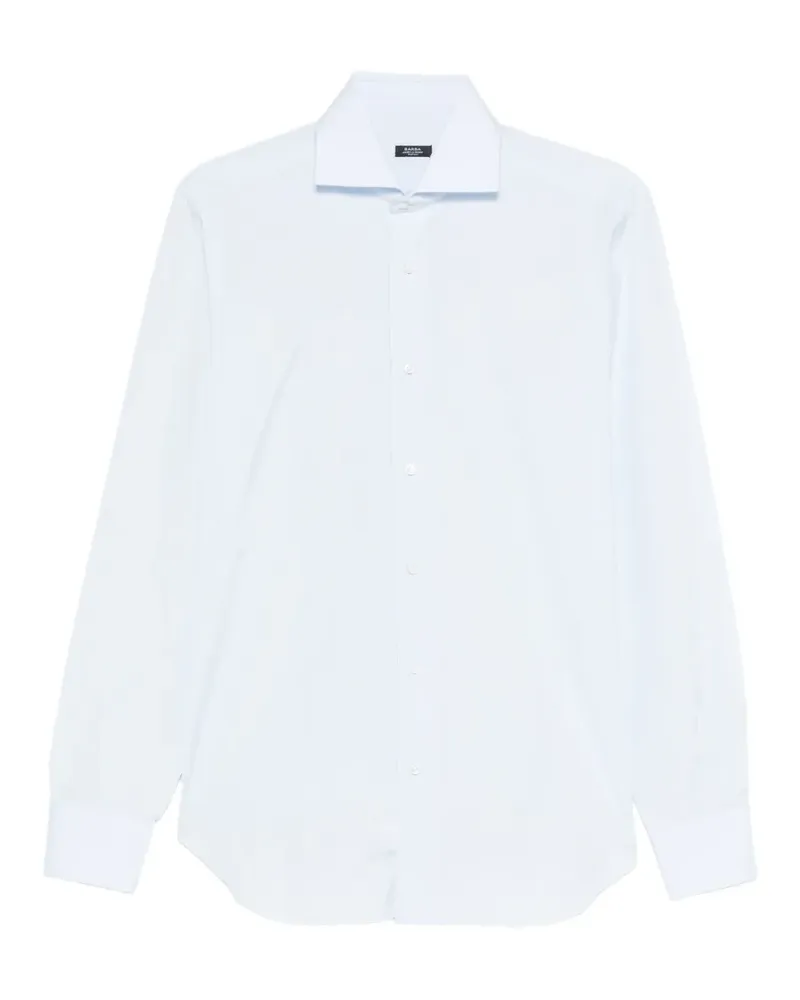 BARBA Klassisches Hemd - Blau Blau