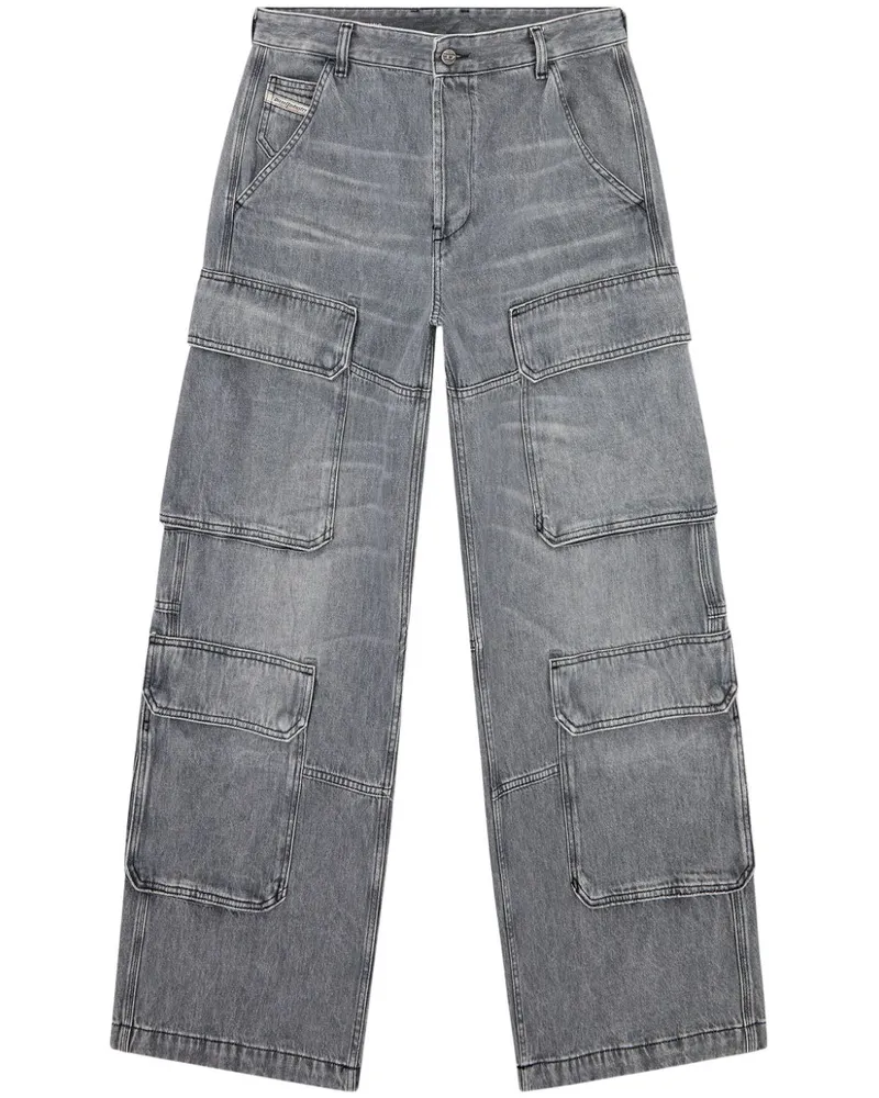 Diesel D-Touch Jeans - Grau Grau