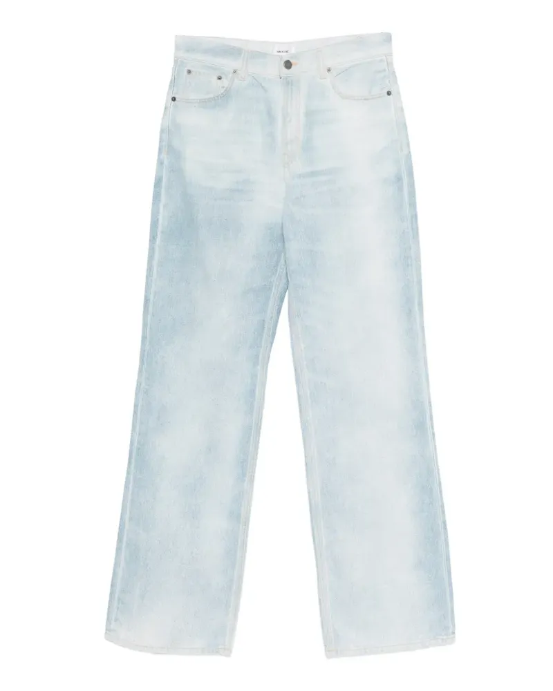 Haikure five-pocket belt-loop jeans - Blau Blau