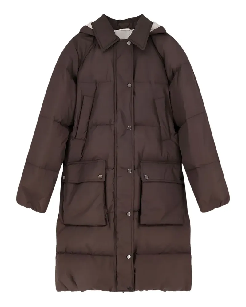 Brunello Cucinelli removable hood drawstring jacket - Braun Braun