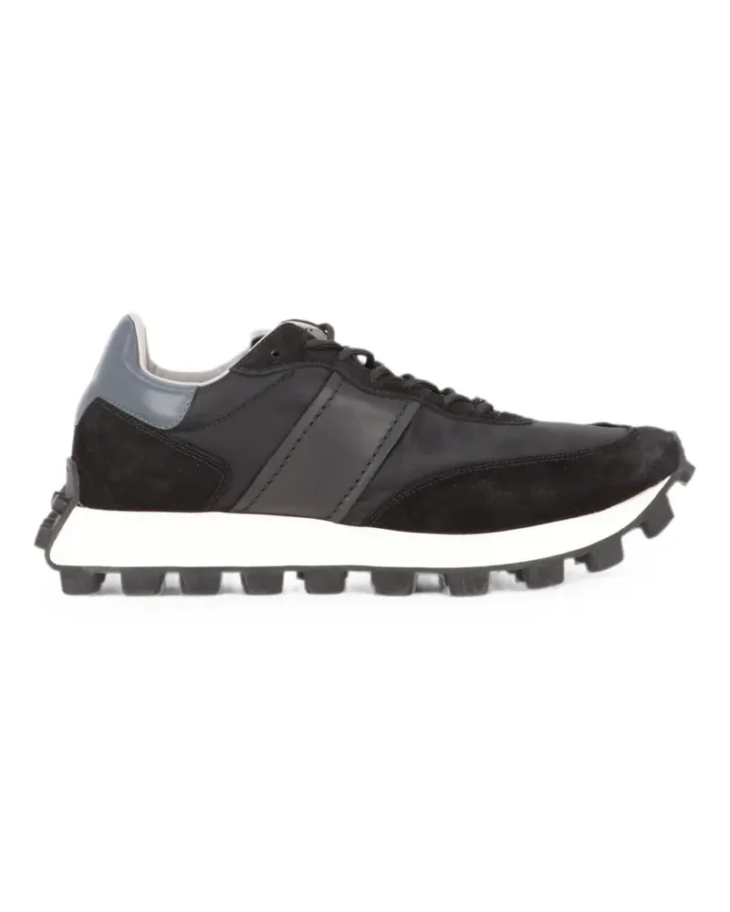 TOD'S Sneakers mit Einsätzen - Schwarz Schwarz