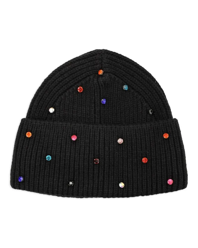 GOLDBERGH Gerippte Beanie - Schwarz Schwarz
