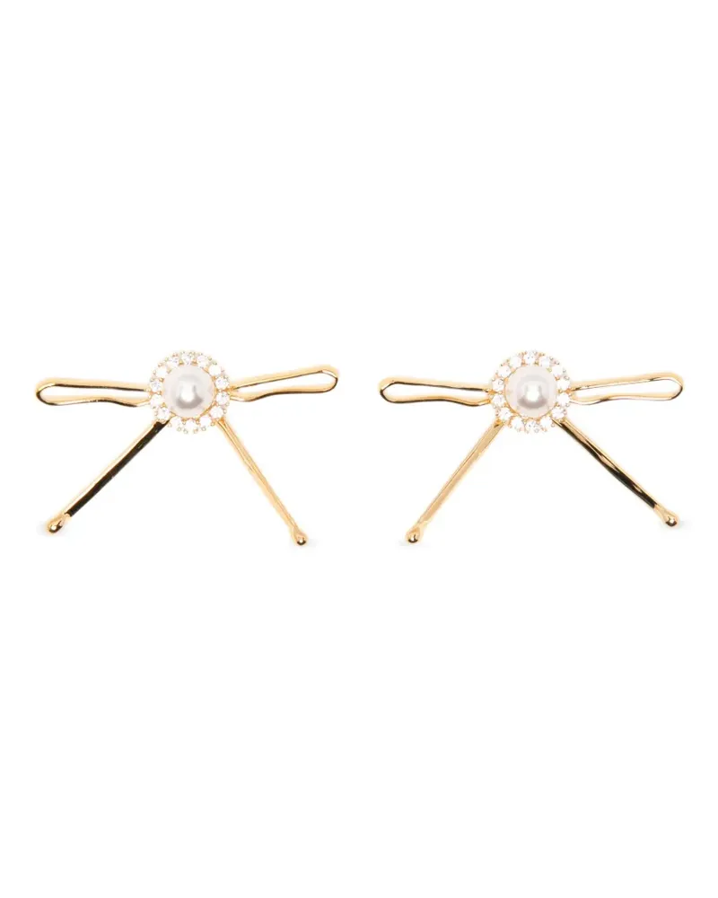 SHUSHU/TONG embellished earrings - Gold Gold