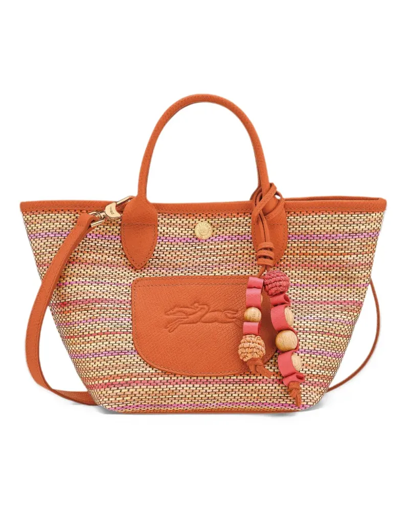 Longchamp Wicker Tote Bag - Nude Nude