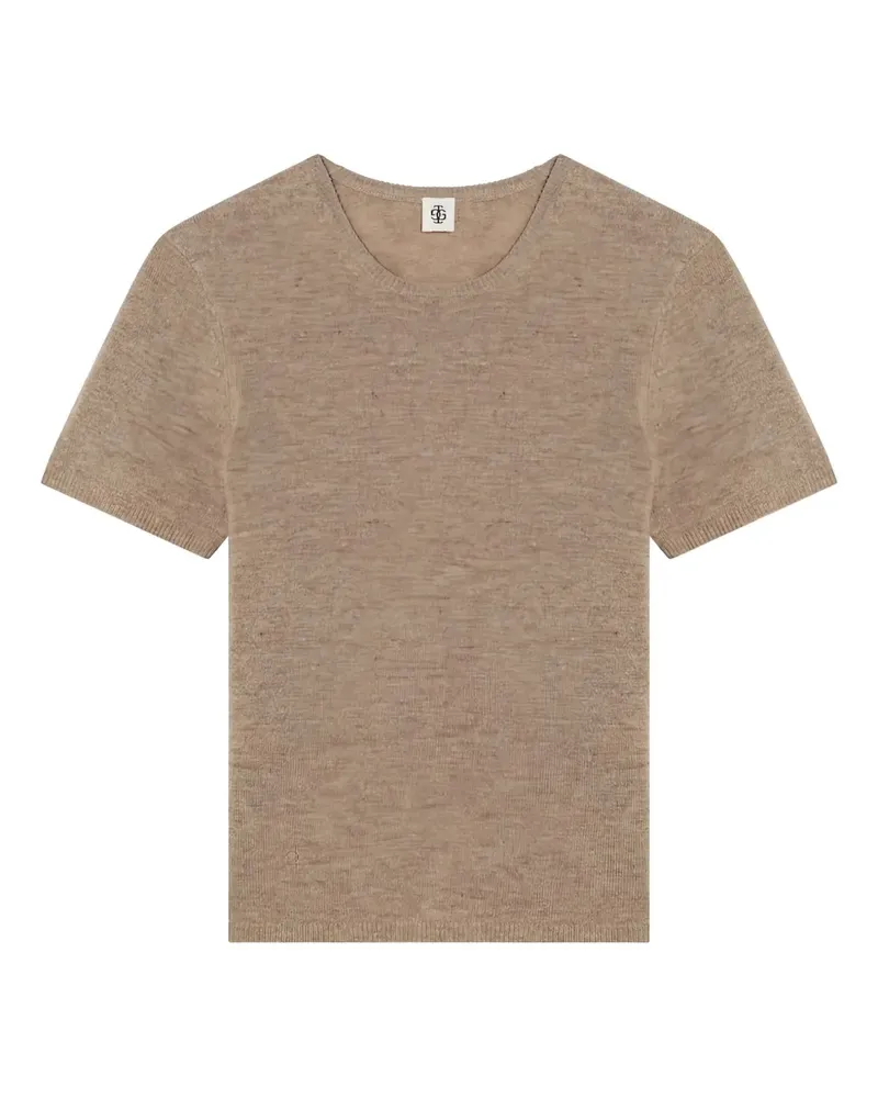 The Garment T-Shirt mit Rundhalsausschnitt - Nude Nude