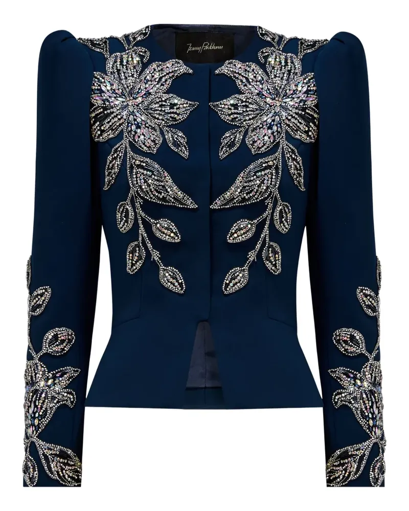 Jenny Packham Dalila Rock- und Oberteil-Set - Blau Blau