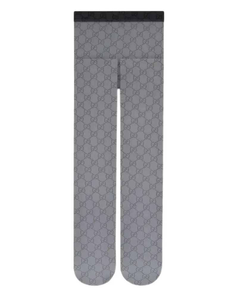 Gucci GG-print stretch socks - Grau Grau