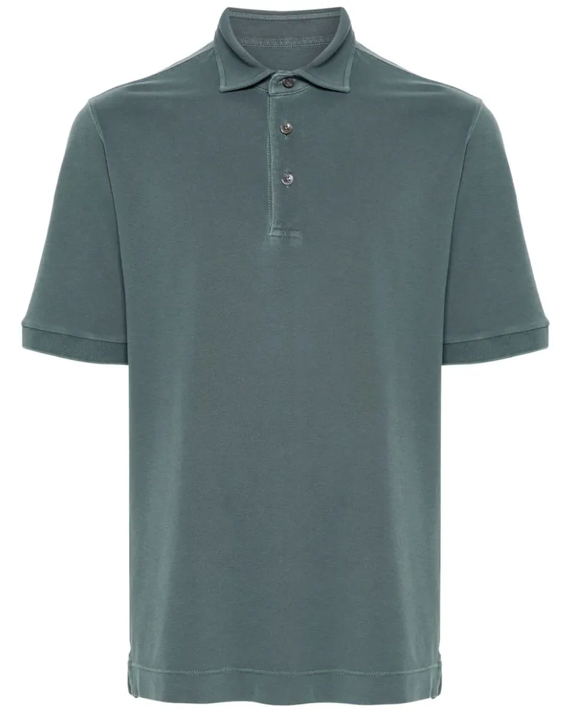 CIRCOLO 1901 Poloshirt aus Pikee - Blau Blau