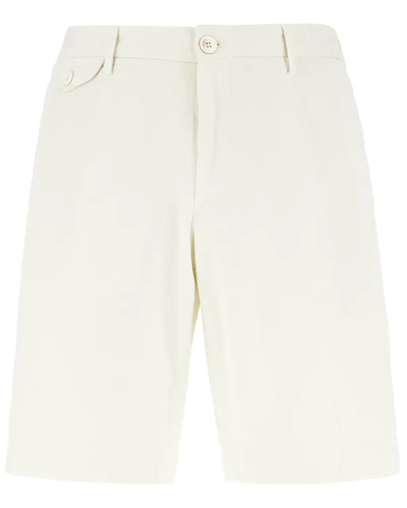 Incotex Bermudas mit geradem Bein - Weiß Weiß