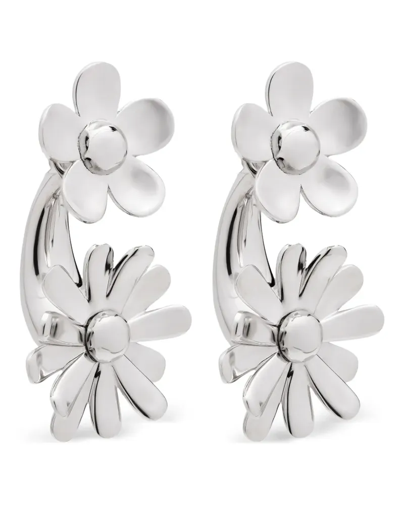 Marc Jacobs The Daisy Wild statement earrings - Silber Silber