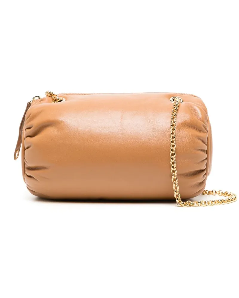 Marine Serre Pillow Schultertasche - Braun Braun