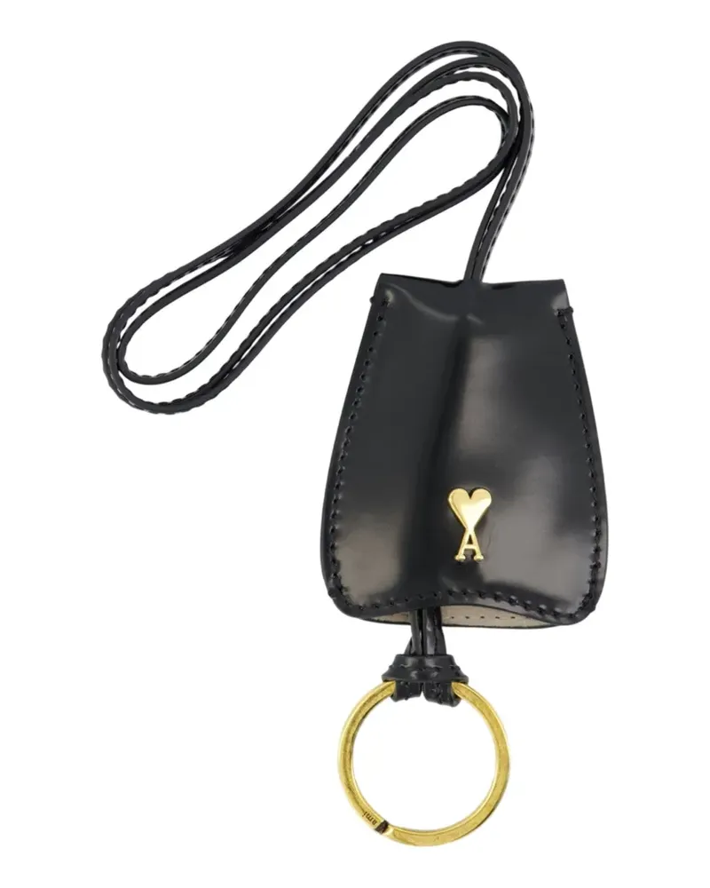 AMI Paris Paris Cloche Schlüsselanhänger - Schwarz Schwarz