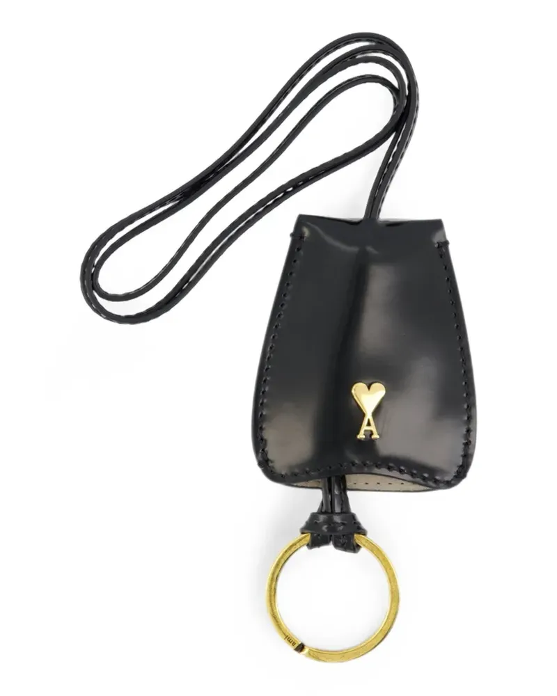 AMI Paris Paris Paris Cloche keychain - Schwarz Schwarz