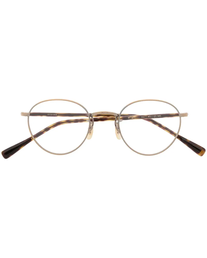 EYEVAN 7285 Runde Brille in Schildpattoptik - Nude Nude