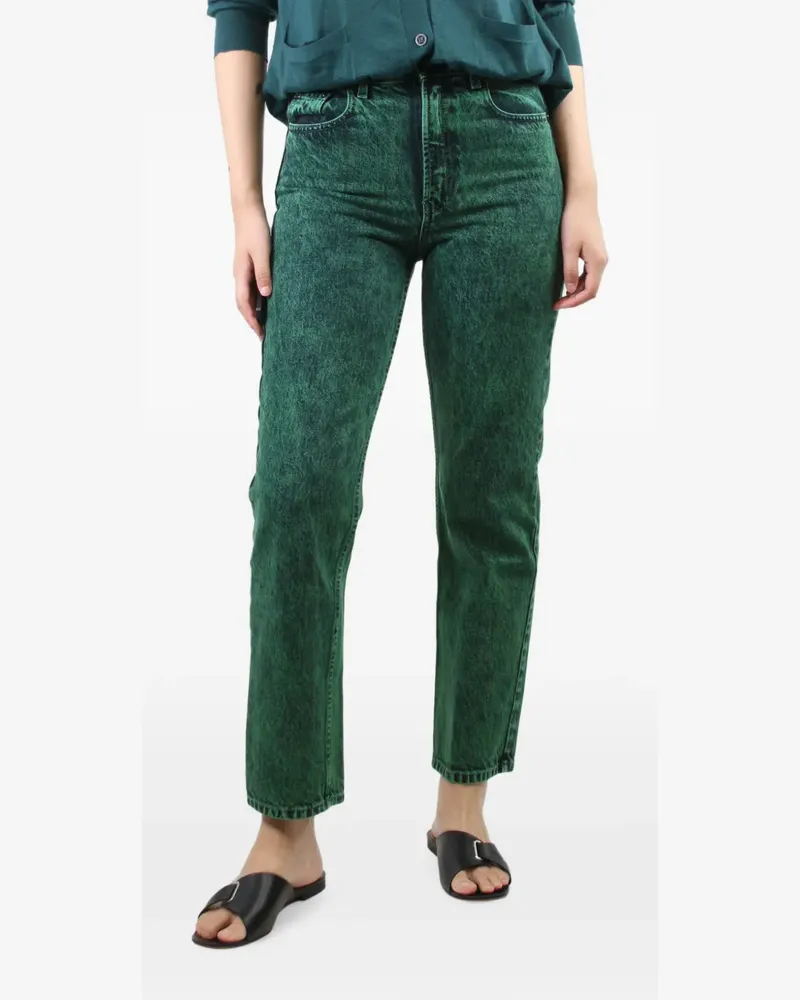 Proenza Schouler straight-leg jeans - Grün Grün
