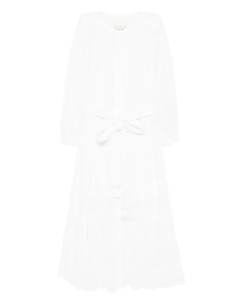 Bambah Olivia Kleid - Weiß Weiß