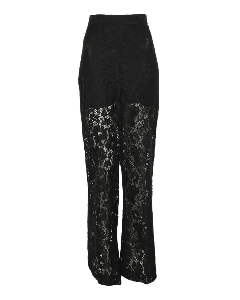 Zimmermann Palazzohose aus Spitze - Schwarz Schwarz