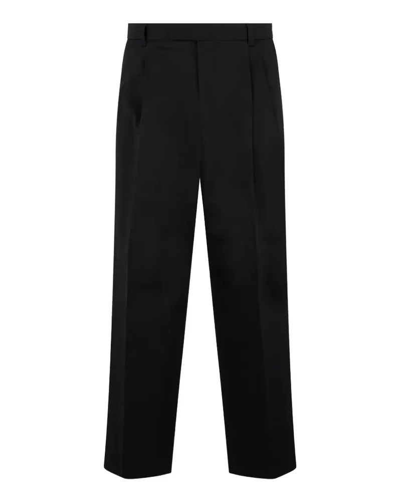 HUGO BOSS Hose mit lockerem Schnitt - Schwarz Schwarz