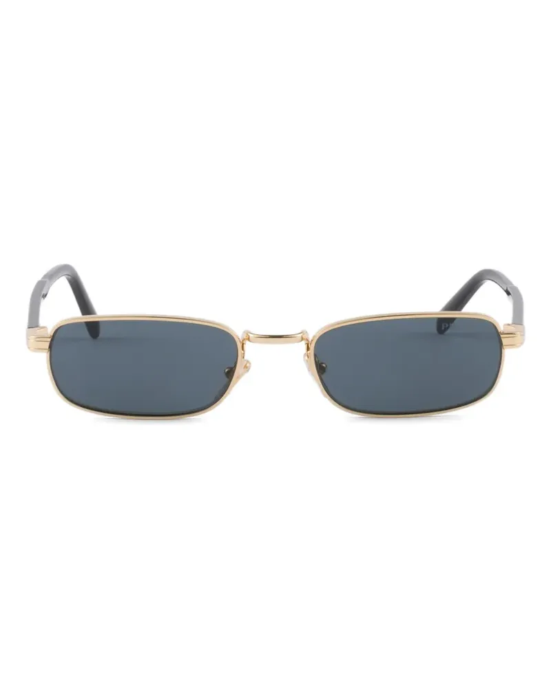 Prada sunglasses with the iconic metal plaque - Gold Gold