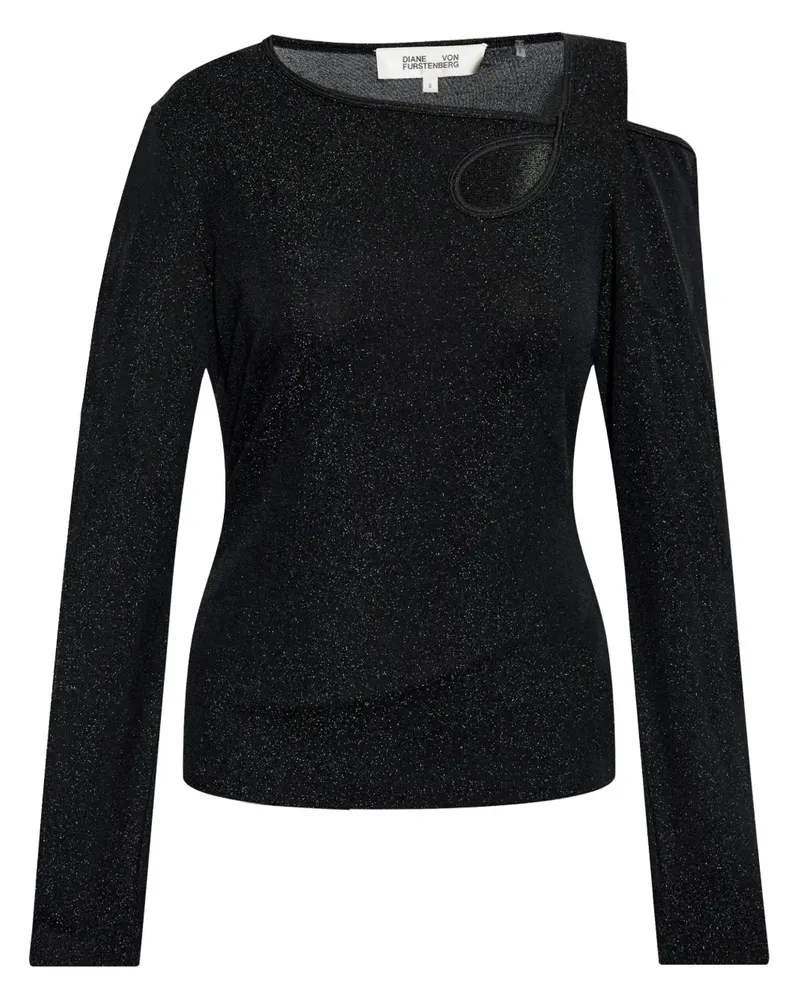 Diane von Furstenberg Randall T-Shirt - Schwarz Schwarz