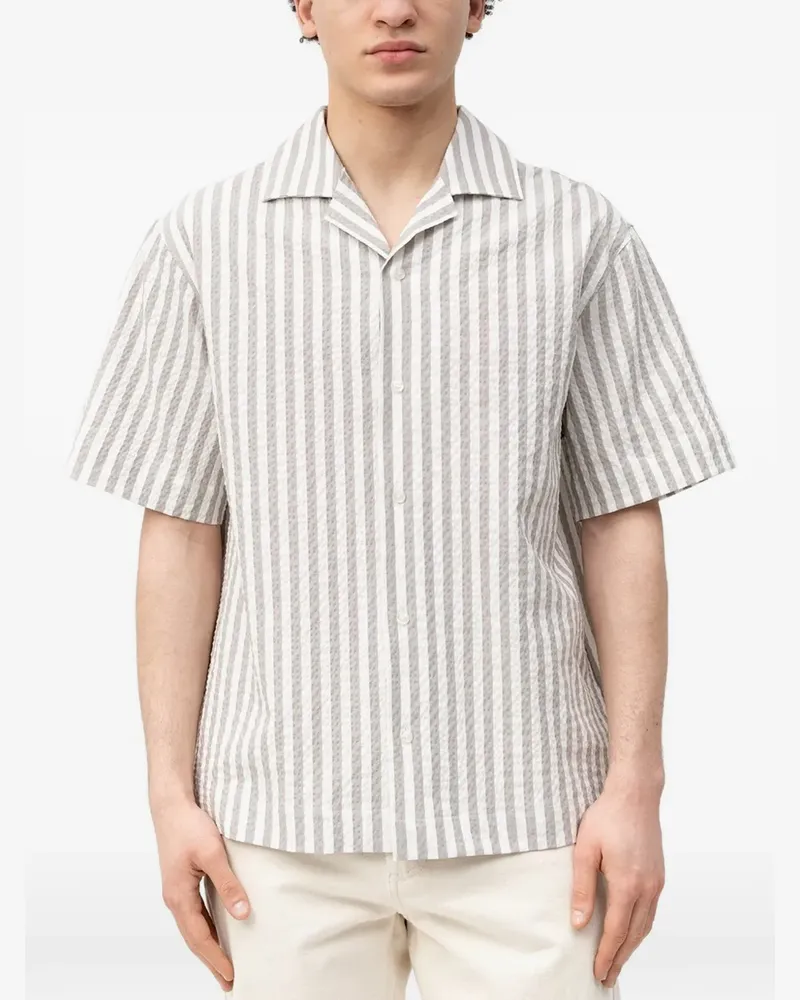 HUGO BOSS striped shirt - Nude Nude