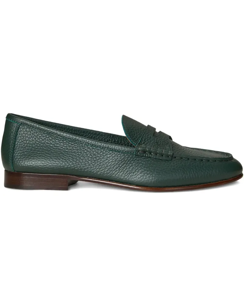 Ralph Lauren Loafer aus strukturiertem Leder - Grün Grün