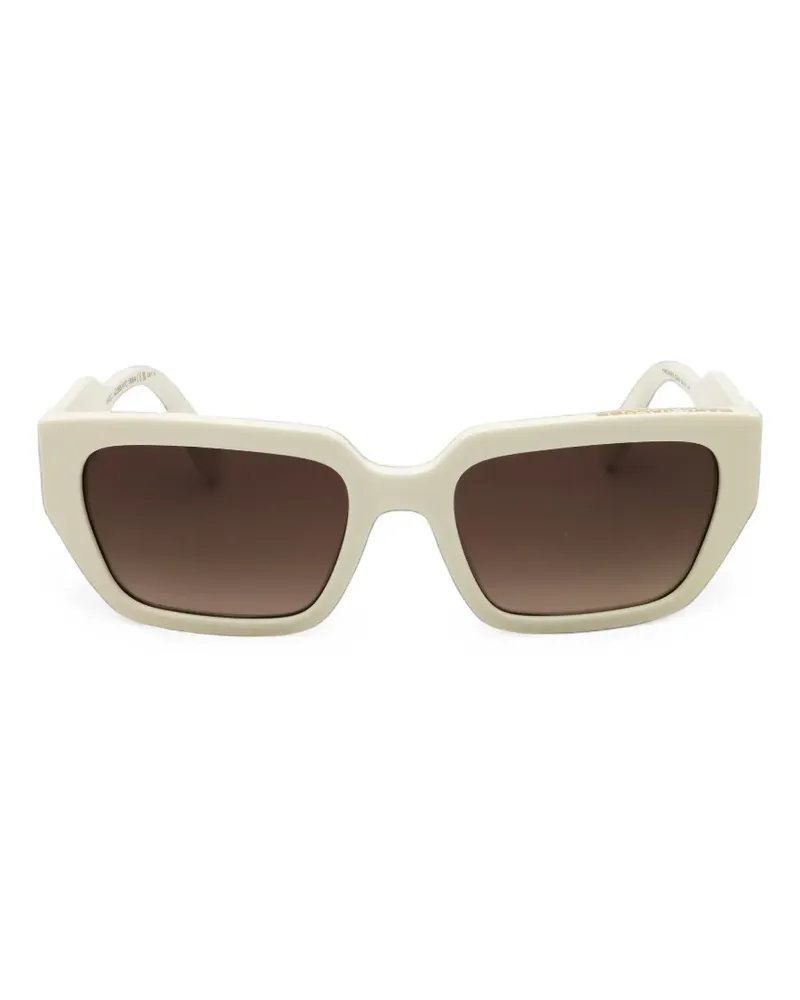 Marc Jacobs Sonnenbrille mit eckigem Gestell - Nude Nude