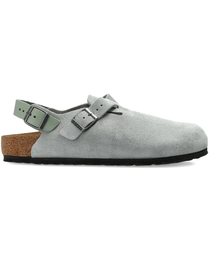 Birkenstock Tokio II suede clogs - Grau Grau