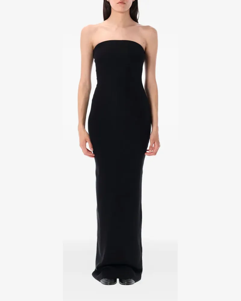 ÉTERNE strapless maxi dress - Schwarz Schwarz