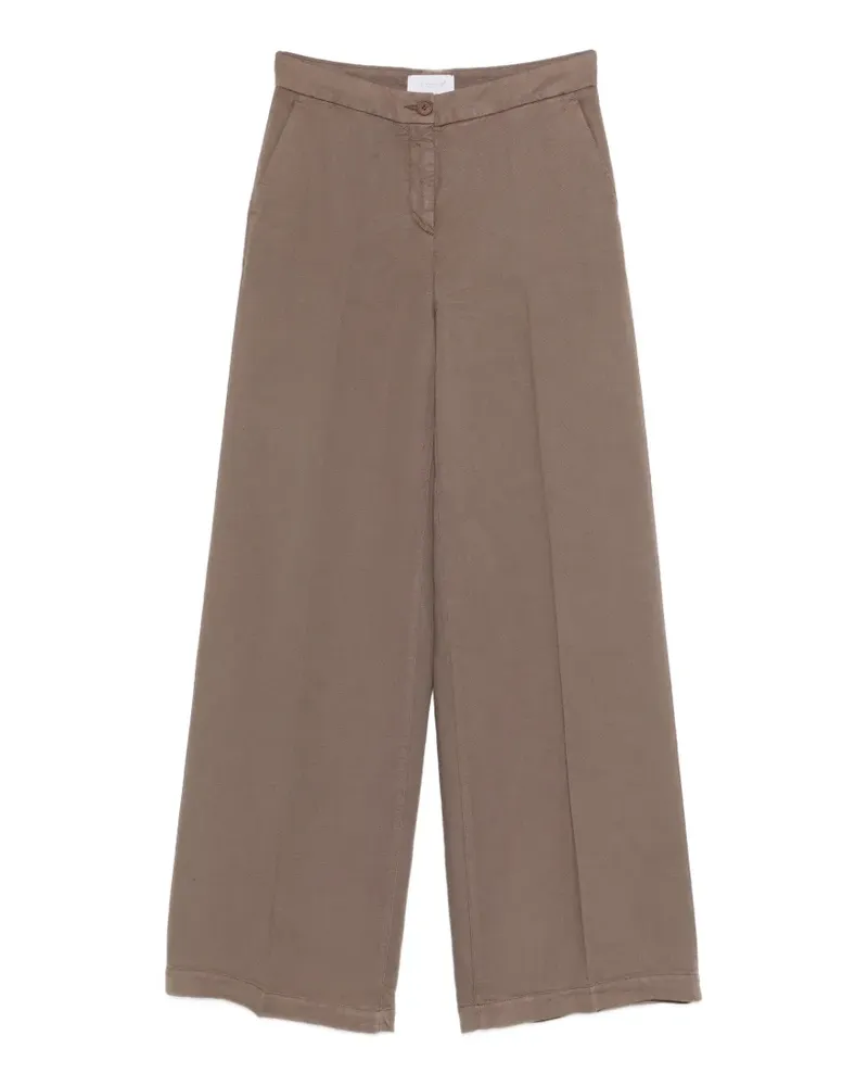 VIA MASINI 80 button trousers - Braun Braun