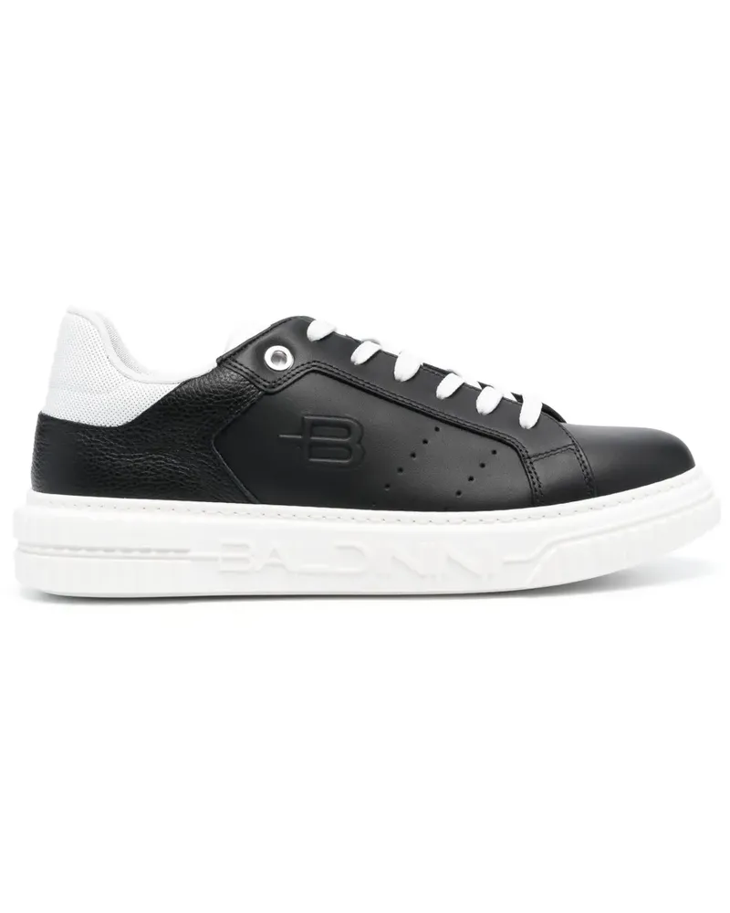 Baldinini Zweifarbige Sneakers - Schwarz Schwarz