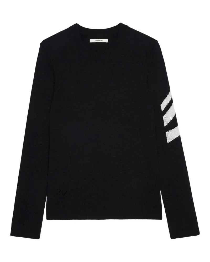 Zadig & Voltaire Kennedy crew-neck sweater - Schwarz Schwarz