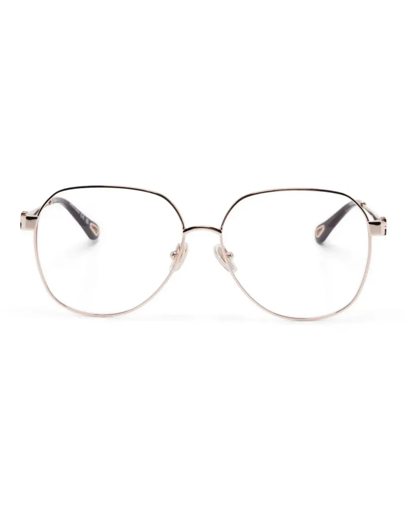 Chloé Brille im Butterfly-Design - Gold Gold