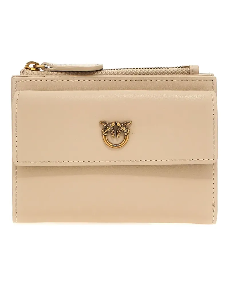 Pinko Love Birds Portemonnaie - Nude Nude