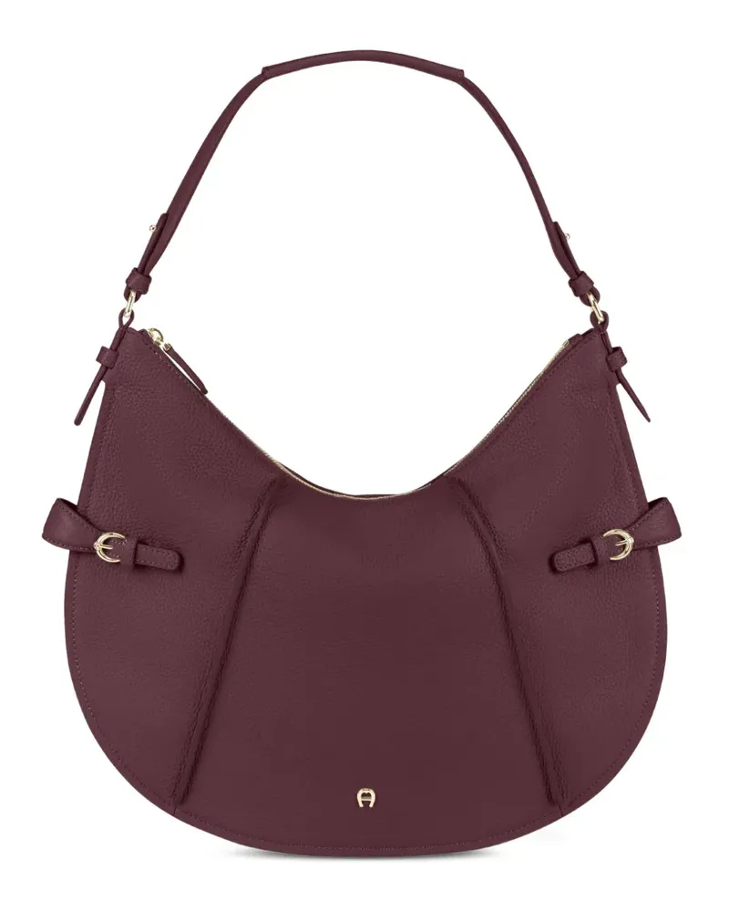Aigner Mittelgroße Cavallo Tote Bag mit Schnalle - Rot Rot