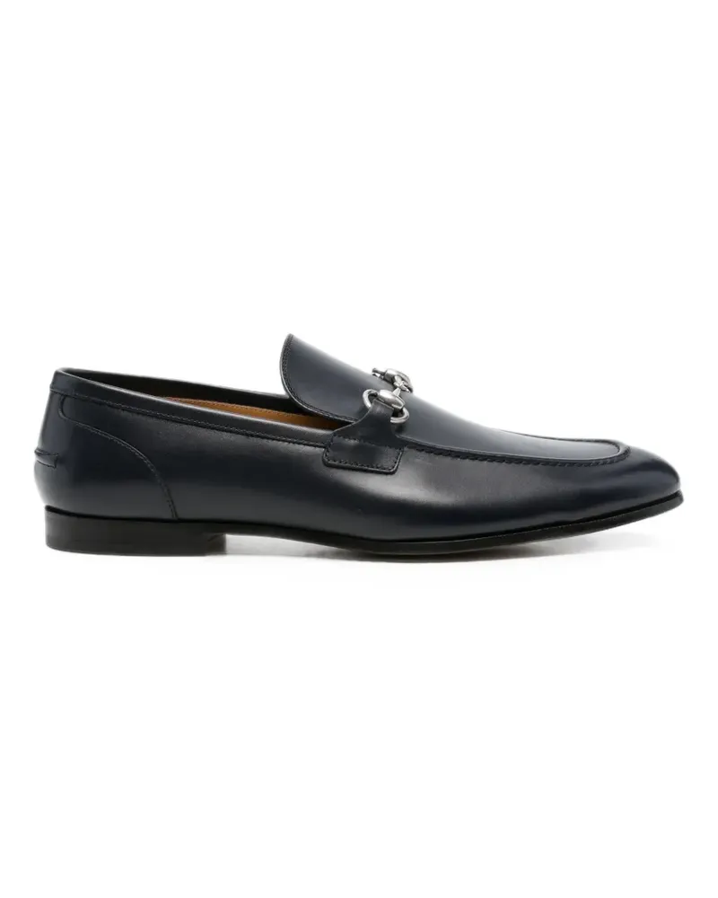 Gucci Jordaan Horsebit Loafer - Blau Blau