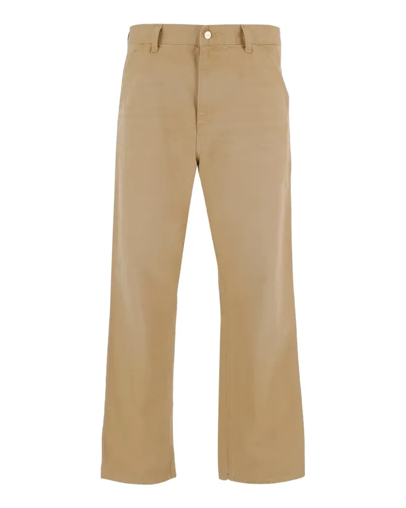 Carhartt WIP The Single Carpenter-Hose aus Stone-Canvas - Nude Nude