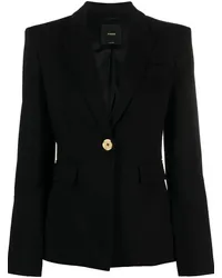 Pinko Einreihiger Blazer Schwarz