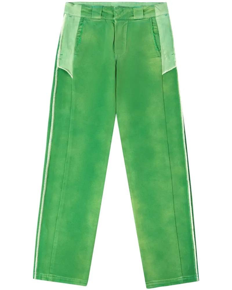 Heron Preston Hose im Distressed-Look - Grün Grün