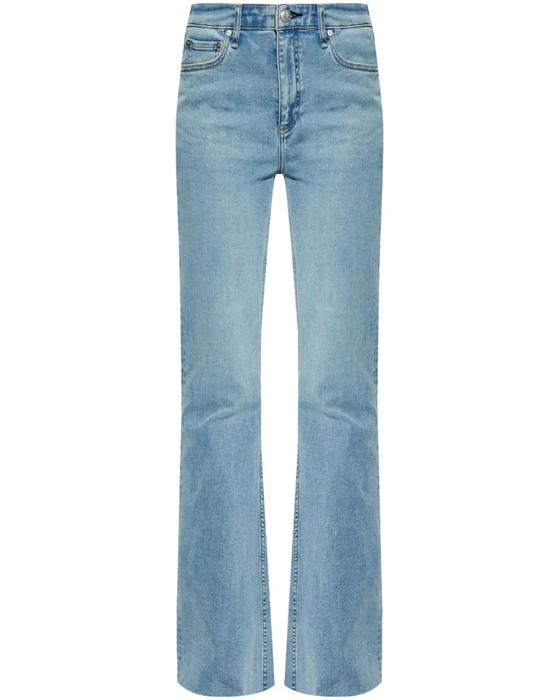 Rag & Bone The Dahlia Straight-Leg-Jeans - Blau Blau