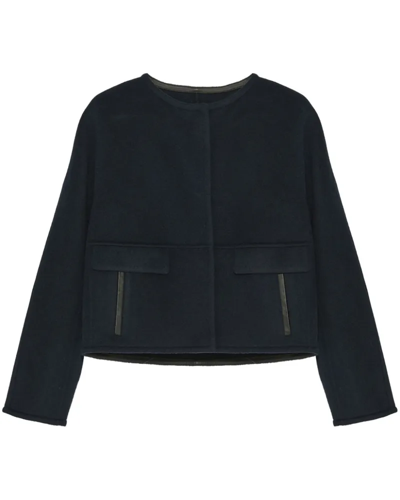 Yves Salomon Jacke aus Kaschmir - Blau Blau
