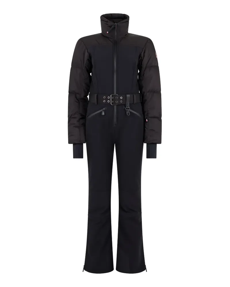 Moncler Gesteppter Jumpsuit - Schwarz Schwarz