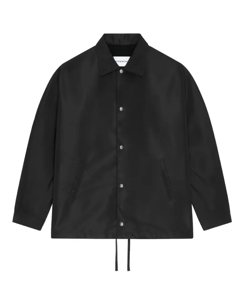 Givenchy Coach  Paris Jacke aus Polyfaille mit Stickerei - Schwarz Schwarz