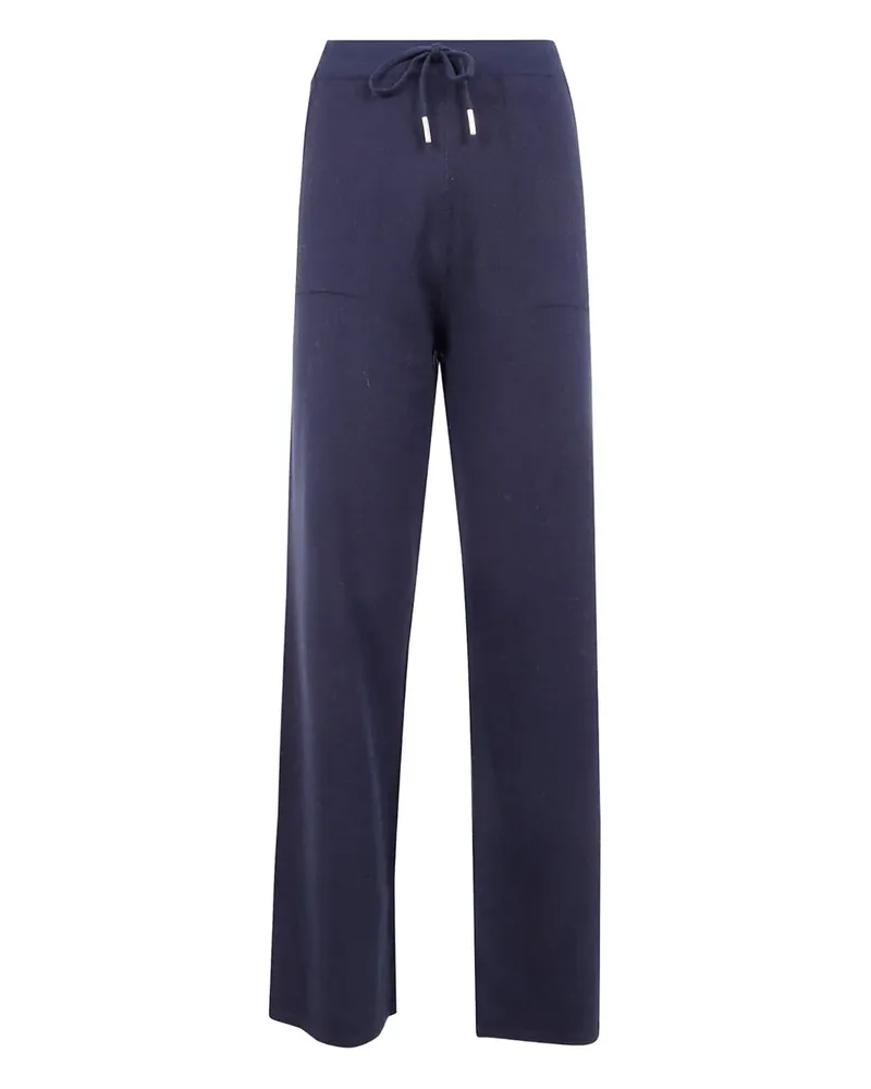 Blumarine drawstring track pants - Blau Blau