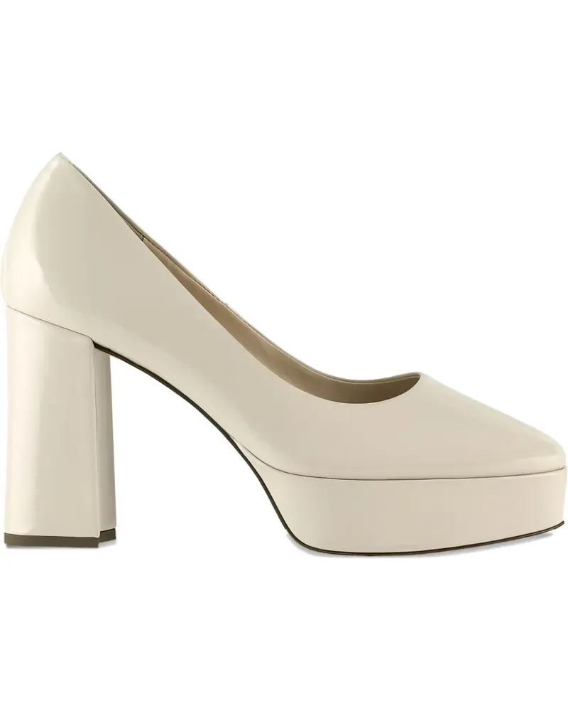 Högl Gianna Pumps mit Plateau und Blockabsatz 100mm - Nude Nude
